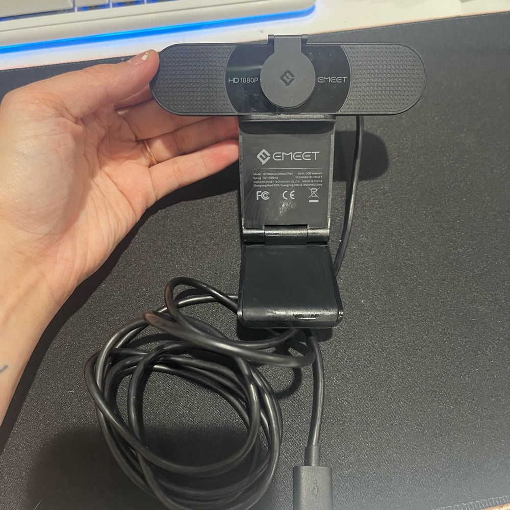 E Meet webcam C960 1080p - Black